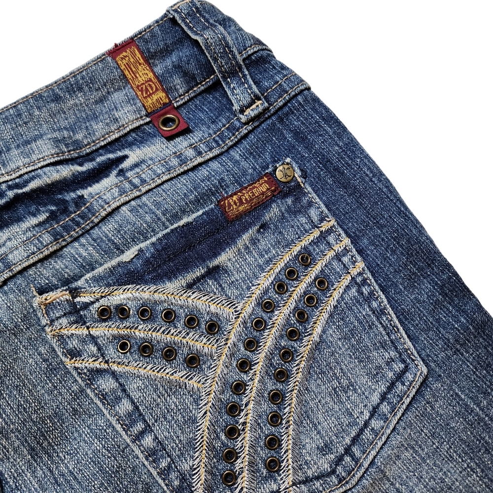 Zanadi Bootcut Jeans Sz Junior 7 - Picture 6 of 7
